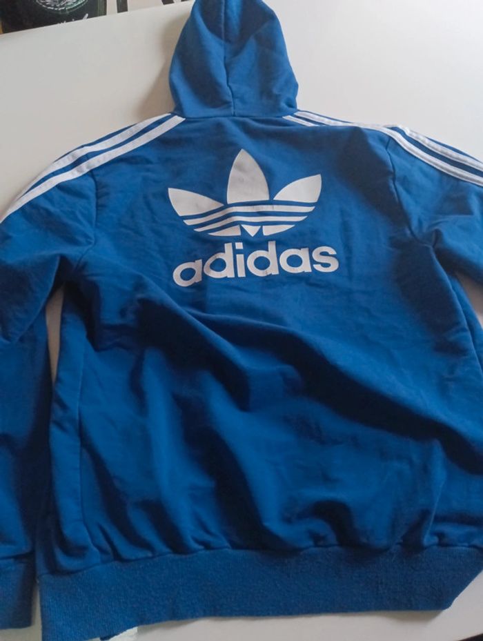Veste à capuche homme Adidas taille S - photo numéro 9