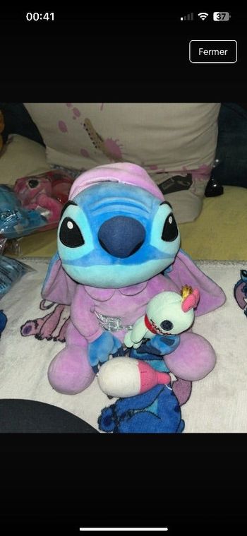 Stitch en bébé pyjama