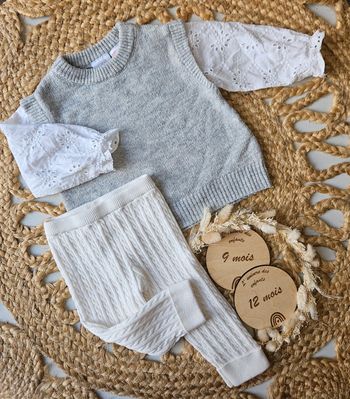 Ensemble 9/12m(Pas la même marque)