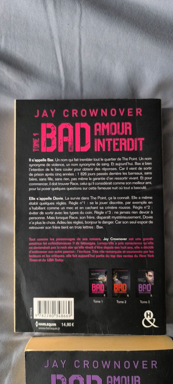 Bad jay crownover livres - photo numéro 3