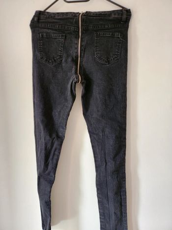 Jean fermeture à l'arrière