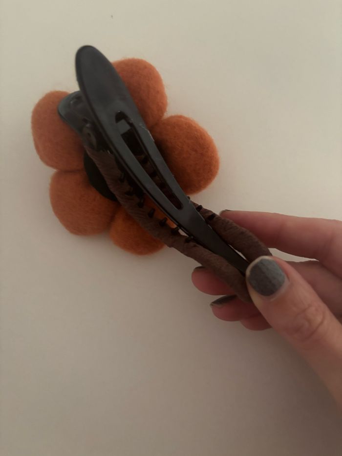 Barrette fleur - photo numéro 4