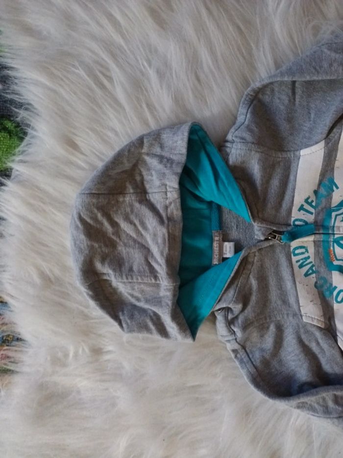 Gilet zippé a capuche 9mois - photo numéro 7