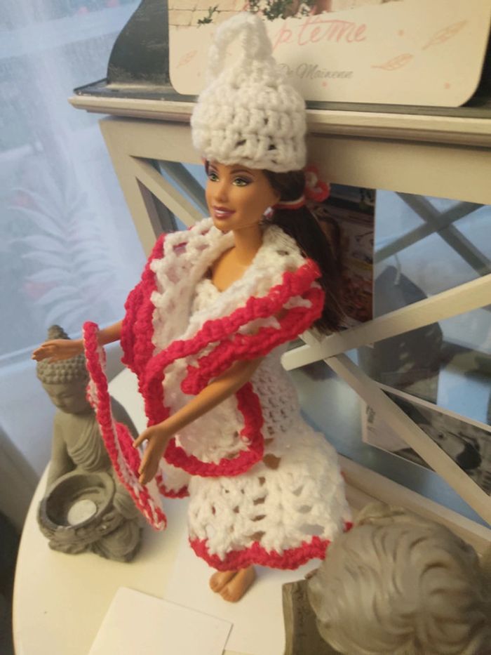 Vêtements pour Barbie Noël 3+1€ - photo numéro 3