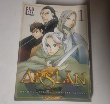 the heroic legend of arslan tome 1  hiromu arakawa × yoshiki tanaka manga fantasy kuroKawa