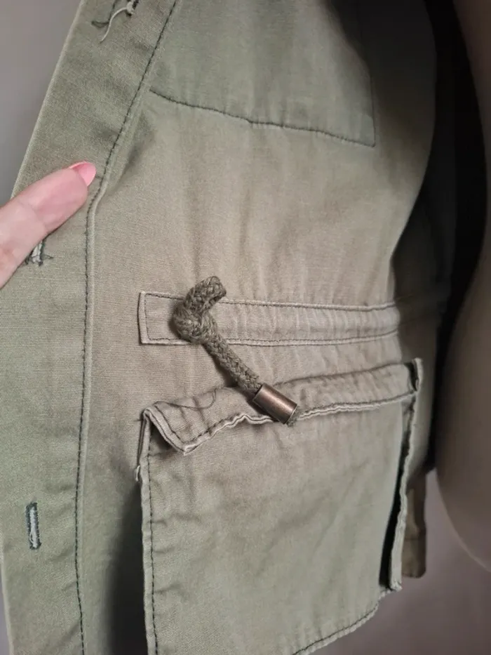 Veste kaki Jennyfer T38 - photo numéro 5