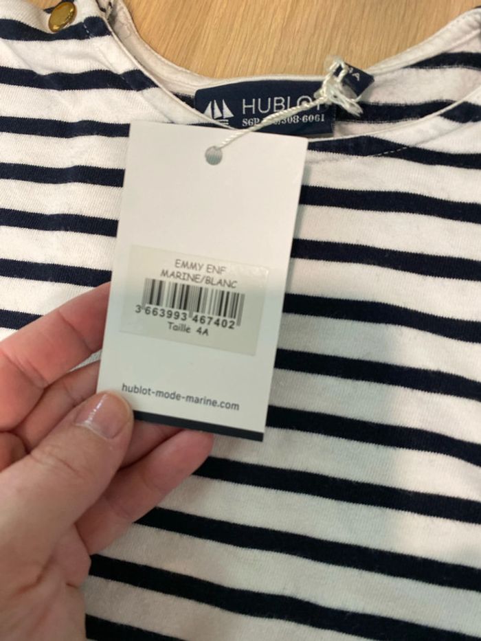 Marinière doublée polaire neuve hublot - photo numéro 4