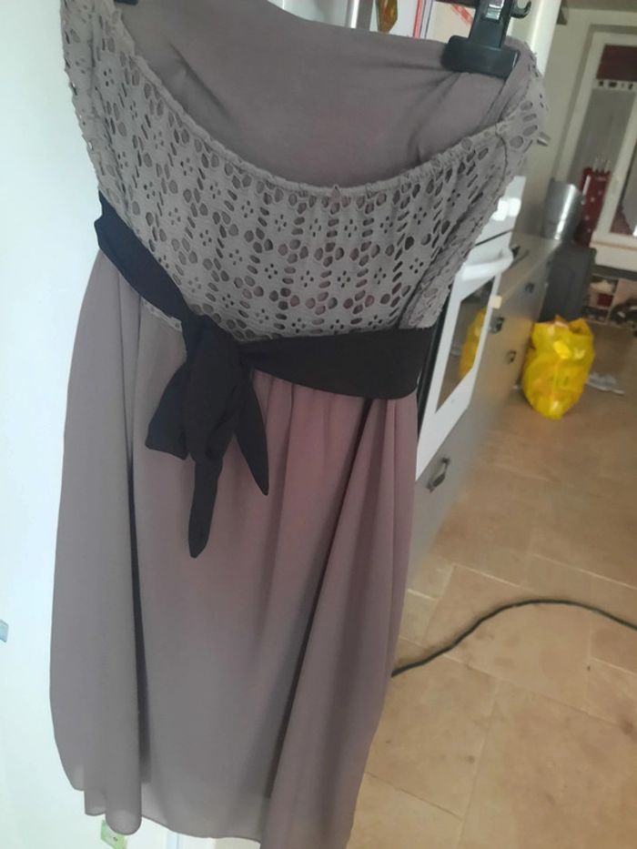 Robe noeud noir - photo numéro 2