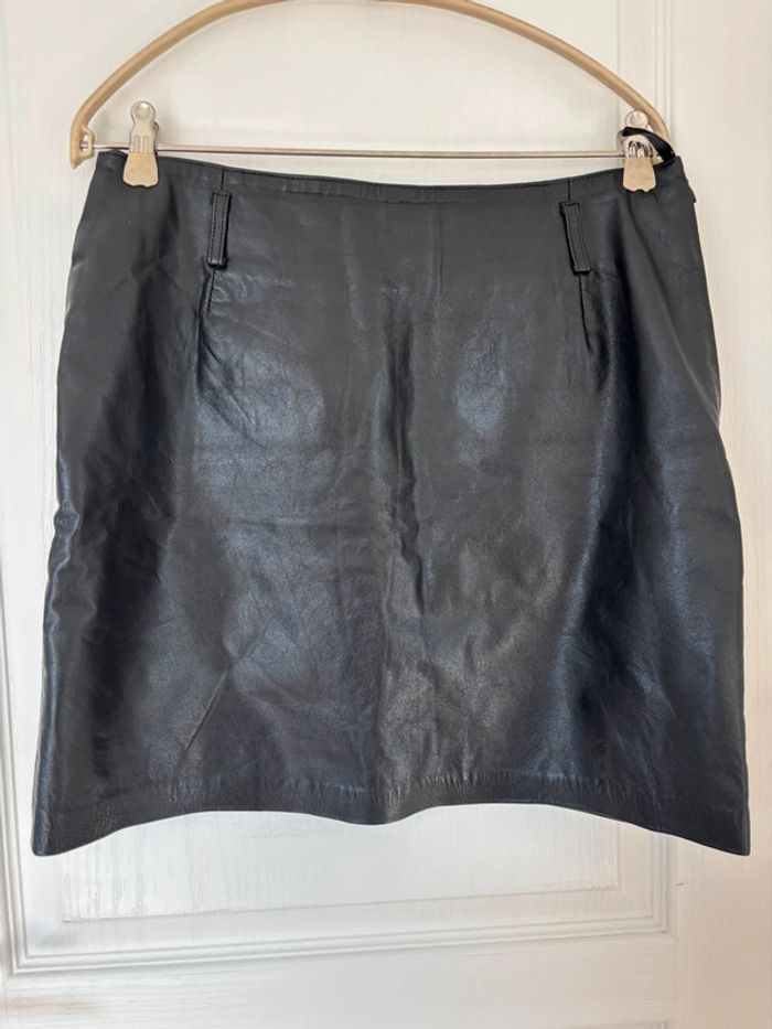 Jupe simili cuir