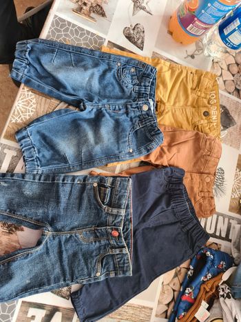 Lot de jeans 6 mois