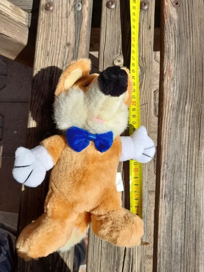 Peluche Publicitaire Xtra - Renard Adorable avec Nœud Papillon - 28 cm - photo numéro 3