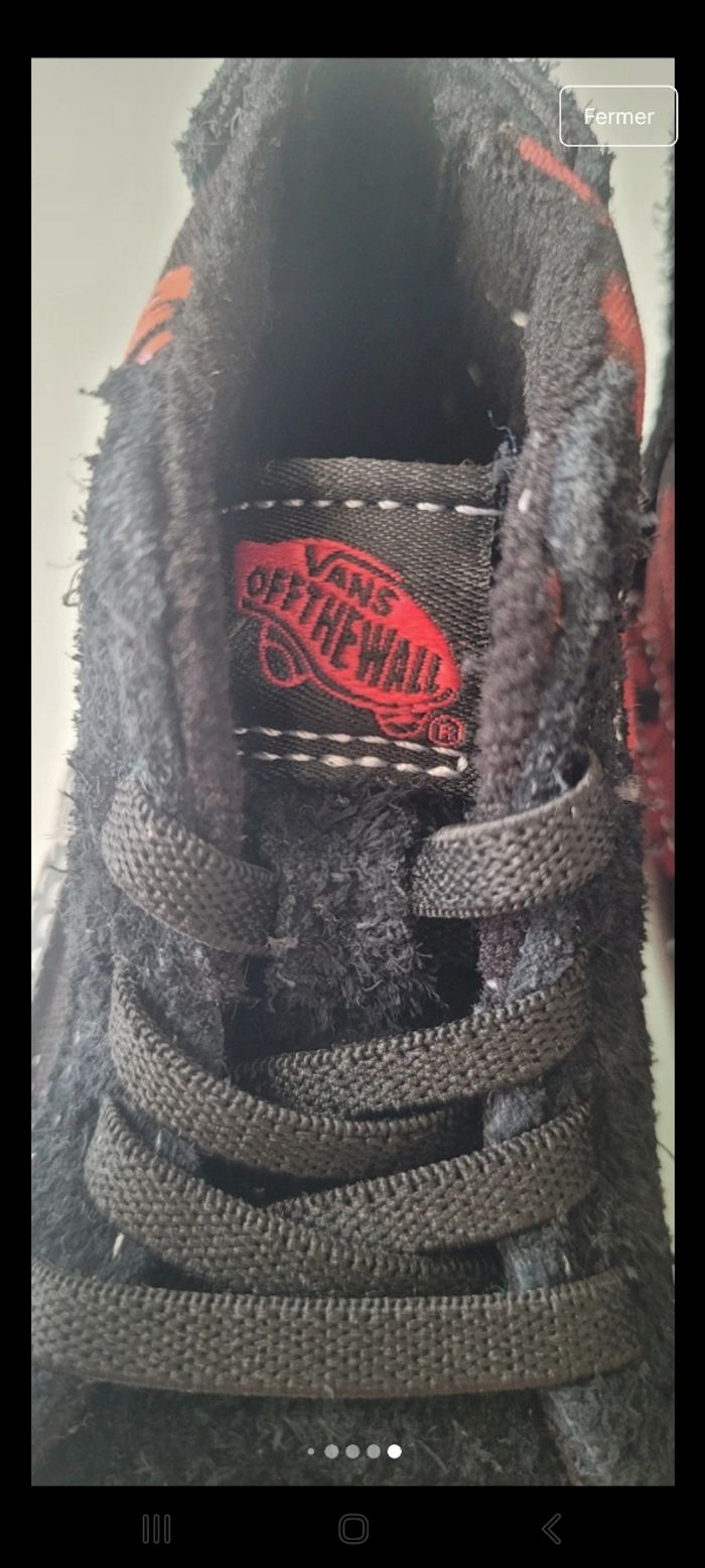 VANS Stranger  Things  22 enfants basket - photo numéro 5