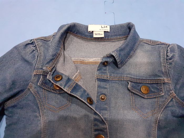 Veste jean fille 5ans - photo numéro 3