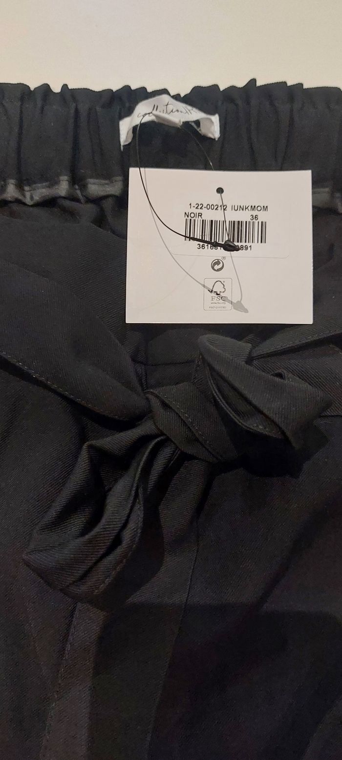 Pantalon maternité noir neuf 36 - photo numéro 3