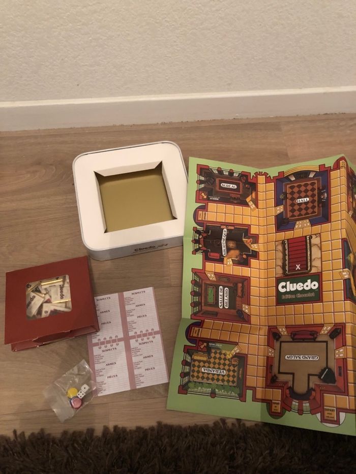 Jeu cluedo en chocolat - photo numéro 3