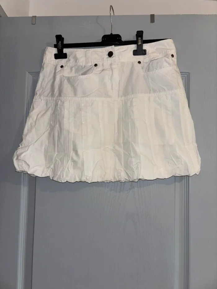 Jupe blanche taille M