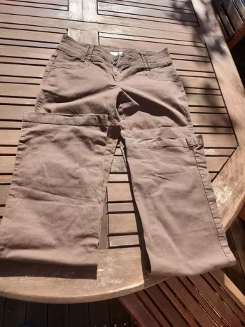 Pantalon marron promod