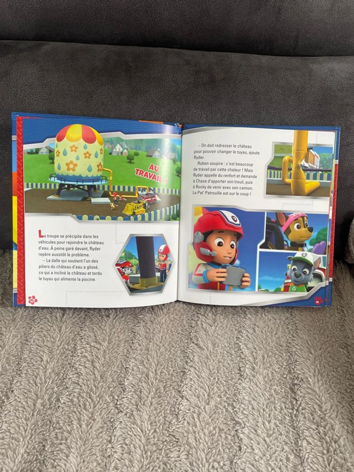 Livre Paw Patrol Tous à la piscine! Hachette Jeunesse - photo numéro 3