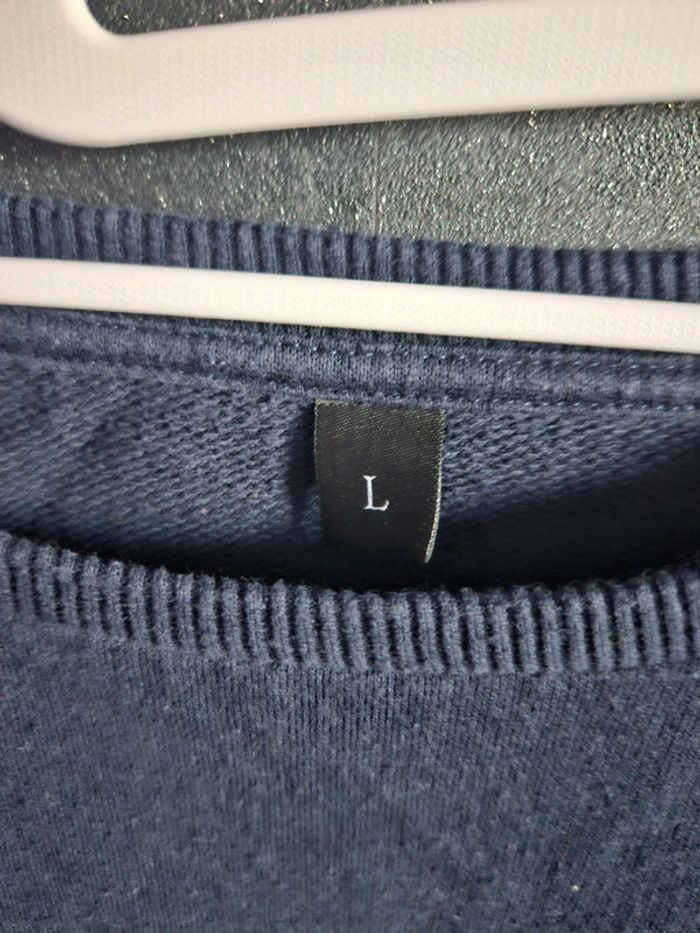 Pull bleu Happy - photo numéro 4