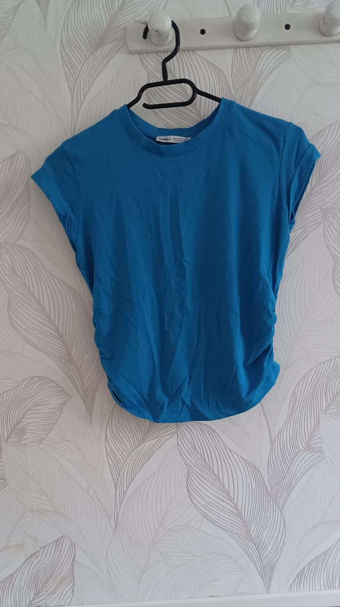 Tee-shirt court femme M