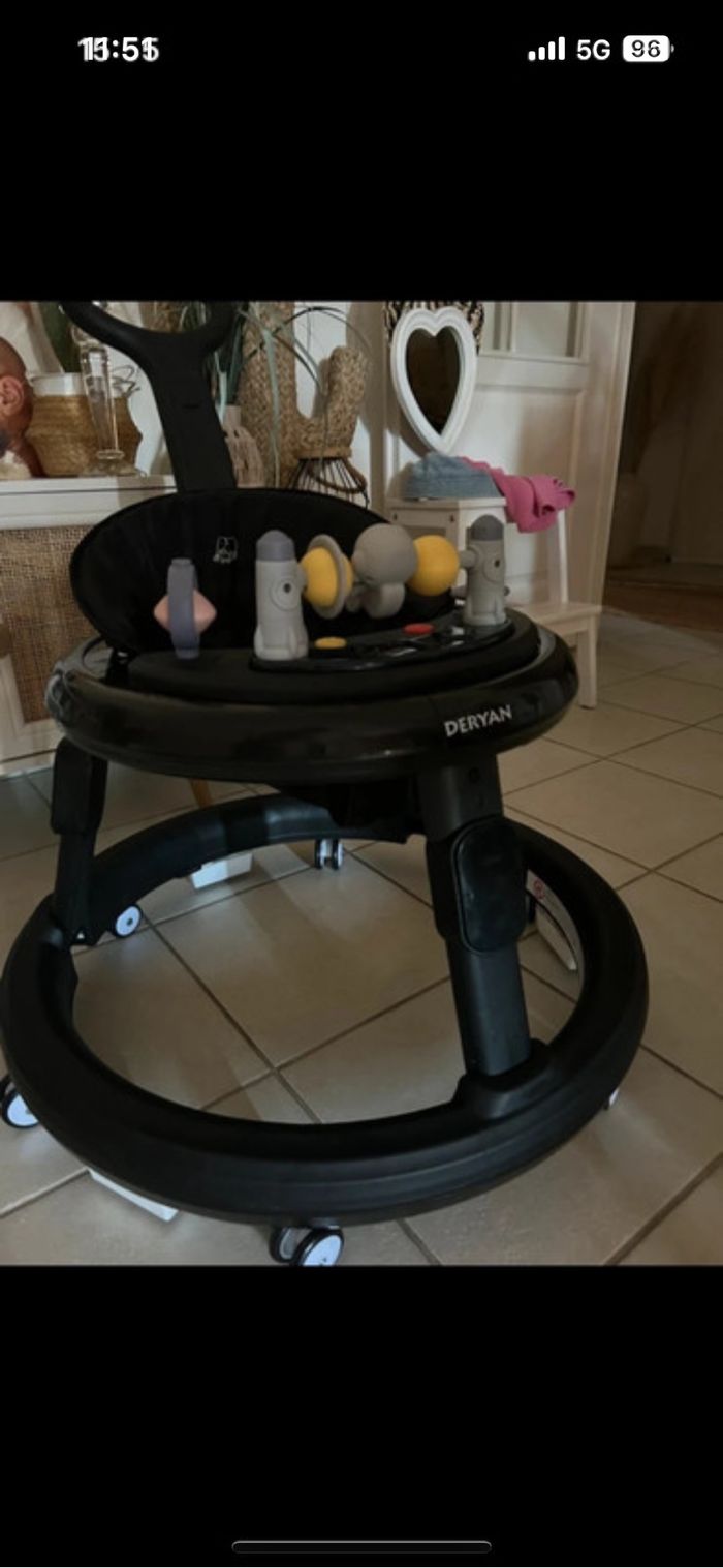 Trotteur déambulateur bébé Deryan - photo numéro 4