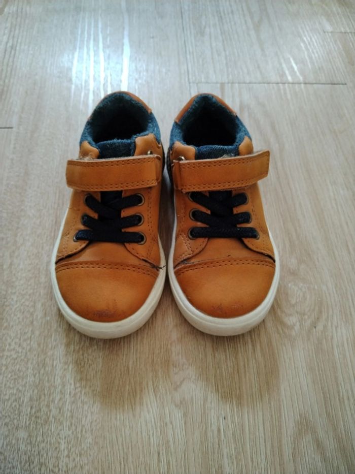 Baskets camel Saxo blues 22 - photo numéro 2