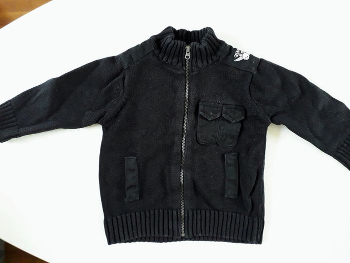 gilet zippé 1 an