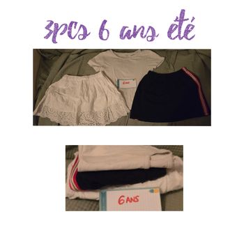 3pcs été fille 6 ans