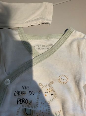 Lot 3 bodies manches longues