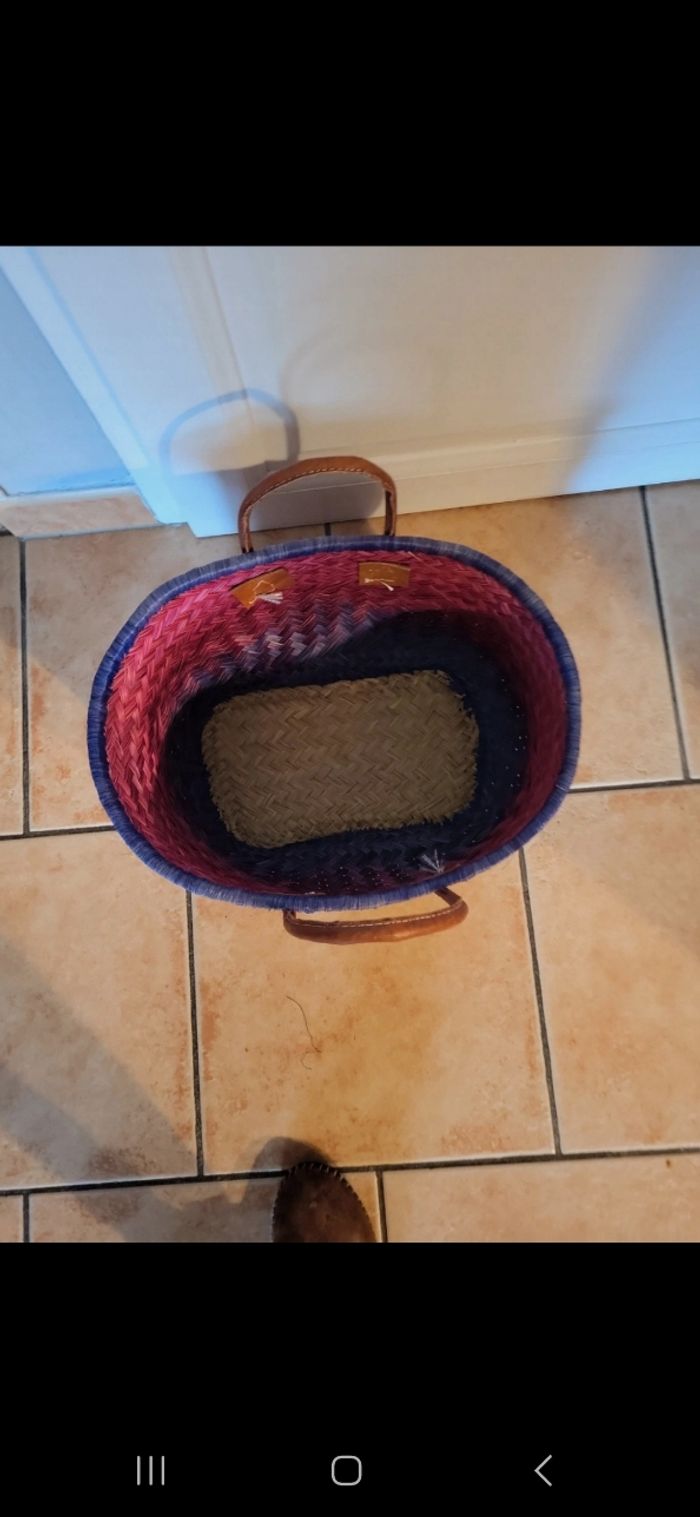 Panier en osier - photo numéro 2