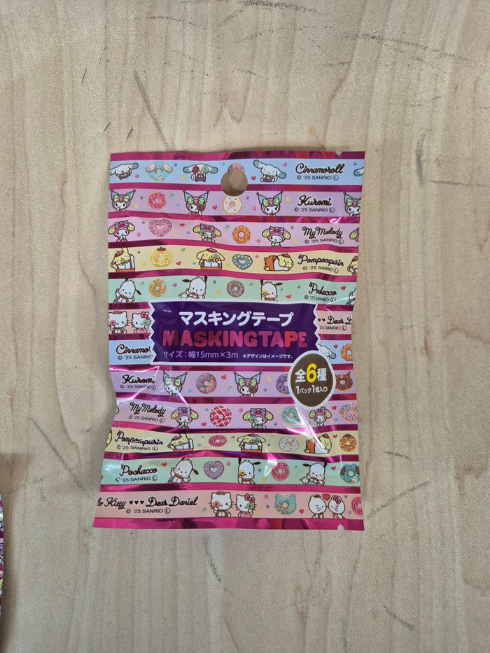 Masking tape Sanrio display : Donuts