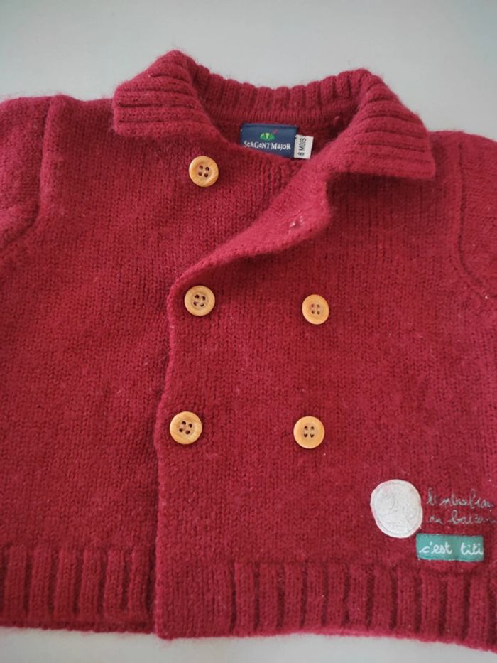 Gilet Sergent Major T. 6 mois - photo numéro 3