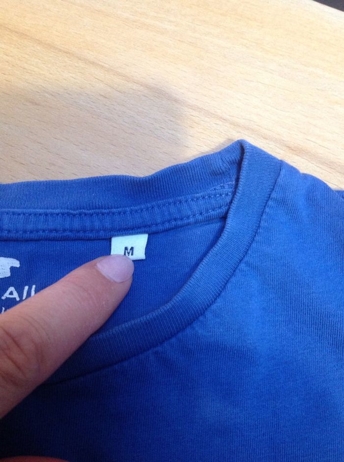 Tee-shirt bleu - photo numéro 3