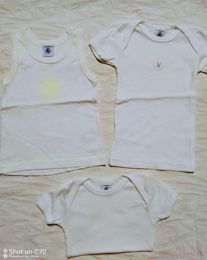 Petit bateau lot maillot corps debardeur