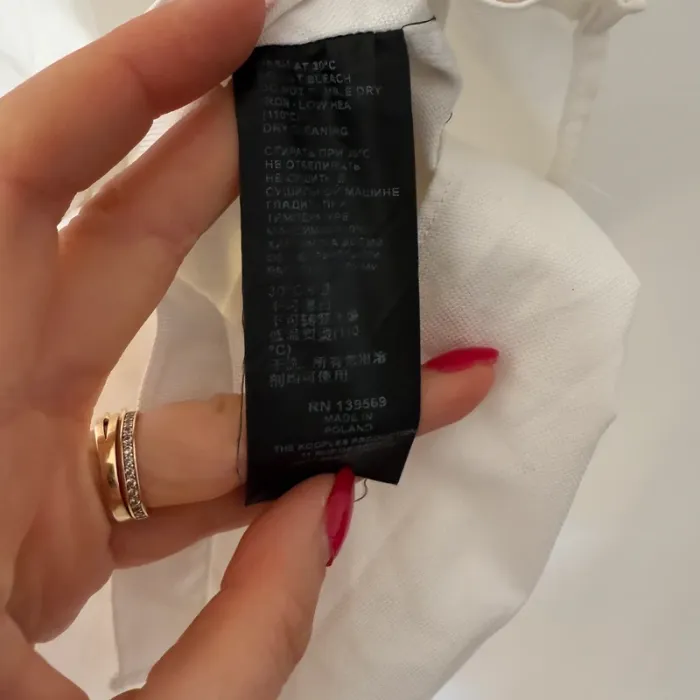 Chemise blanche The Kooples coupe fitted taille M - photo numéro 3