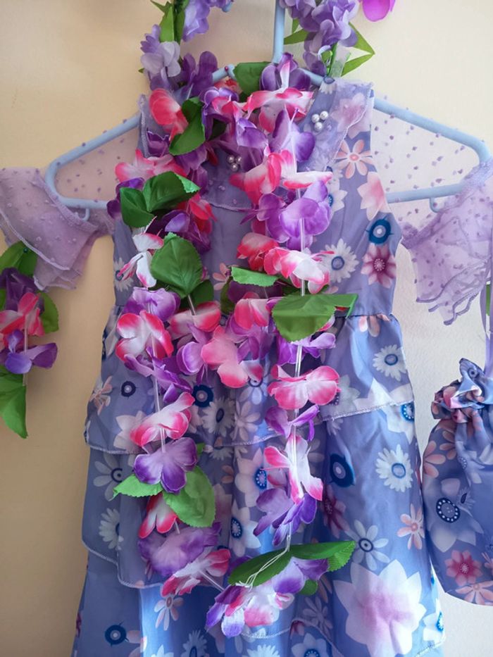 Ensemble robe fille 3/4 ans Marque Muababy nombreux accessoires. - photo numéro 13