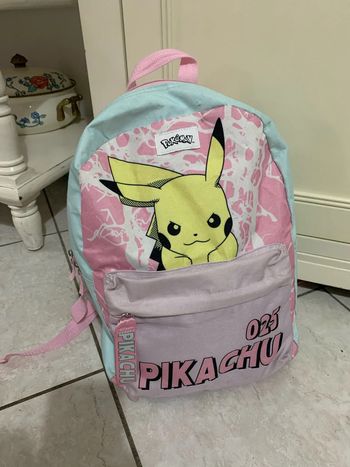 Sac à dos rose Pokémon