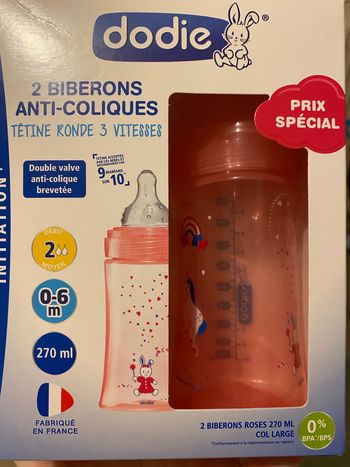 Biberon anti-colique 0-6 mois