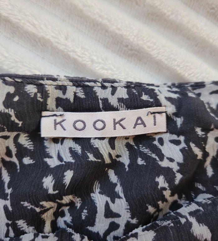 Jupe courte Kookaï – Taille 36 – Noir & blanc – Doublée - photo numéro 3