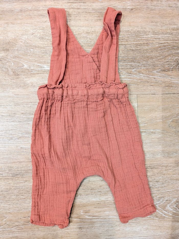 Salopette corail 6 mois bébé fille - photo numéro 3