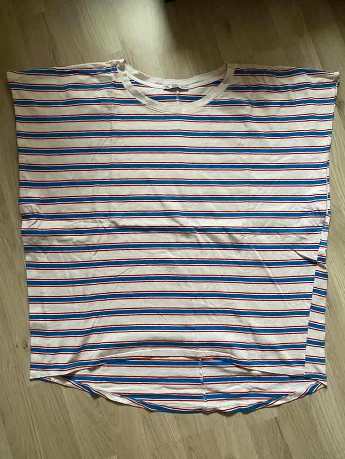 Tee shirt Zara à rayures