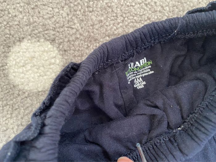 Kiabi Lot Pantalons Sarouel Hiver Taille 6 mois - photo numéro 4