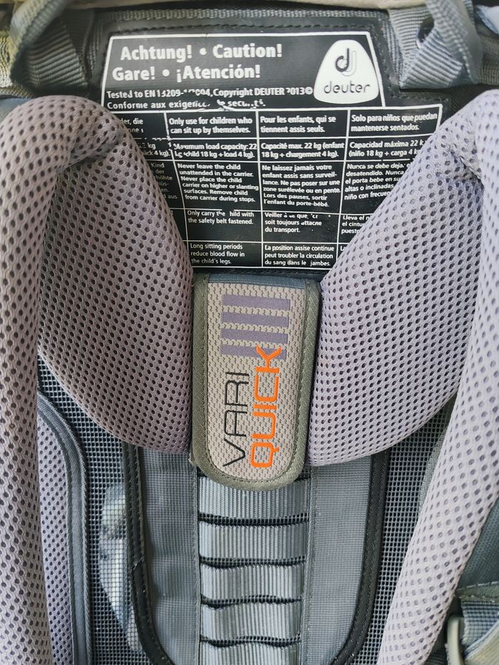 Porte bébé Deuteur kid Comfort 1 Plus Noir - photo numéro 10