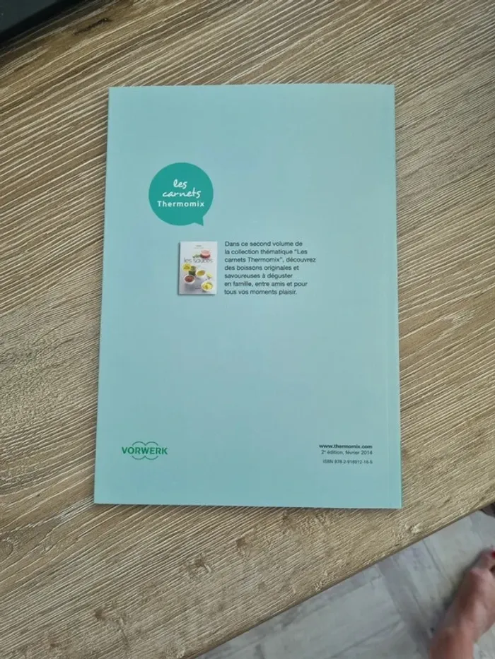 Carnet de recettes Thermomix Boissons et Cocktails - photo numéro 2