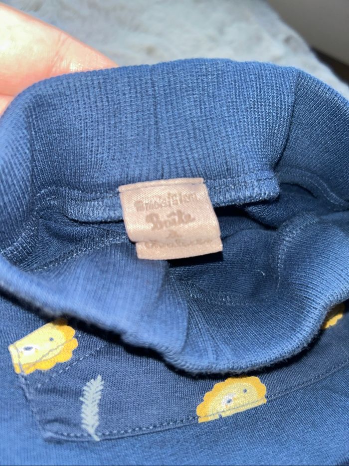 Short bleu motif lion - 18 mois - Boîte à malices - photo numéro 3
