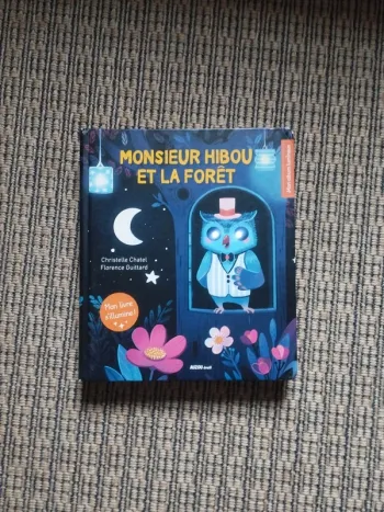 Livre lumineux Monsieur Hibou et la Forêt