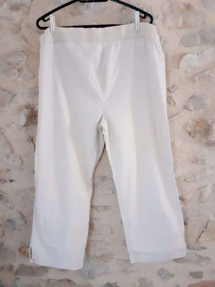 Pantalon grossesse en lin - Taille 46
