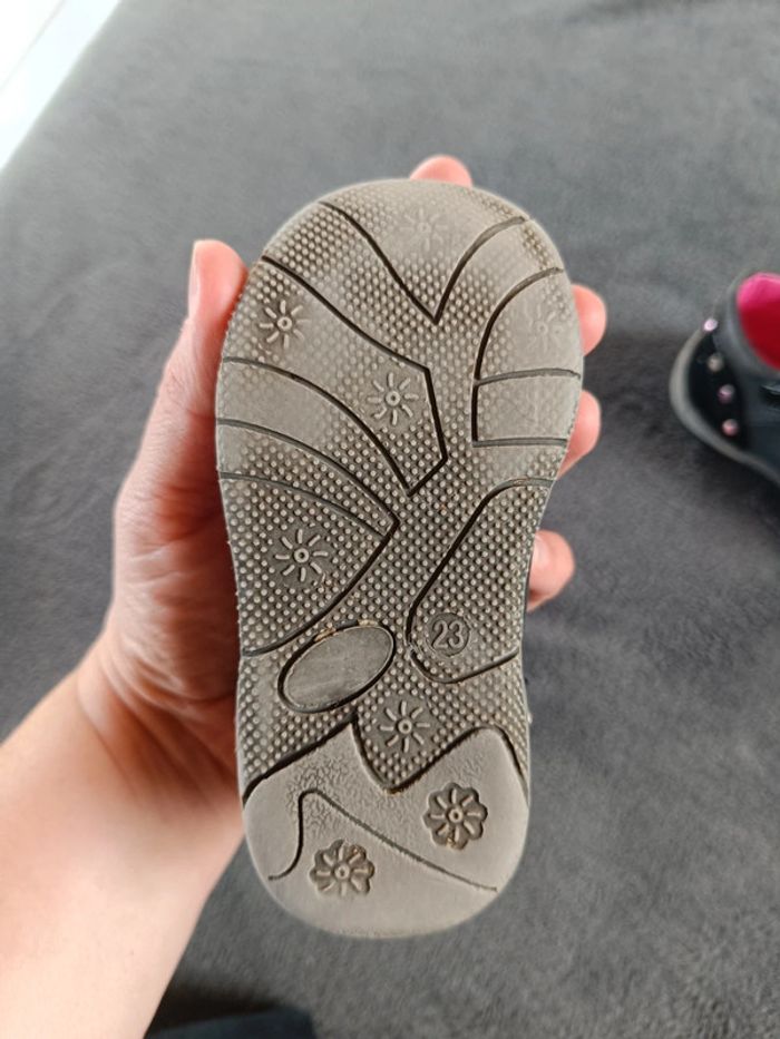 Chaussures Fille Pointure 23 fleurs Nini & Girls - photo numéro 7