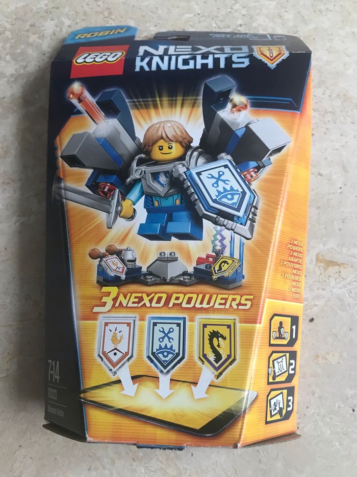JEU "LEGO NEXO KNIGHTS - ROBIN L'ULTIME CHEVALIER" - photo numéro 5