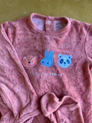 Pyjama velours taille 36 mois